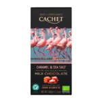 32835 CACHET CHOCOLATE BIO CARAMELO Y FLOR DE SAL 100GR