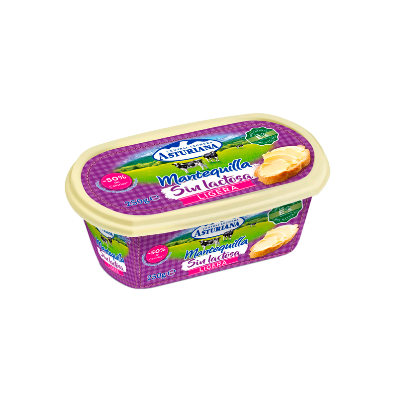 32998 ASTURIANA MANTEQUILLA SIN LACTOSA 250GR