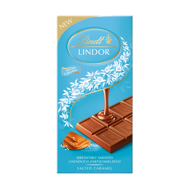 33887 LINDT LINDOR GESALZENES KARAMELL 100GR