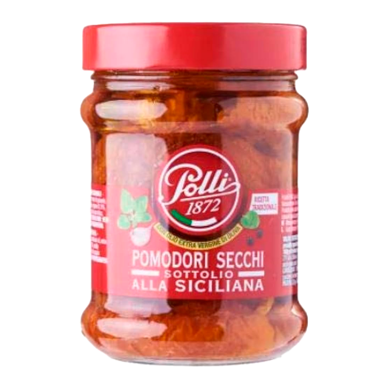 34086 POLLI POMODORI SECCHI SOTTOLIO ALLA SICILIANA 285G
