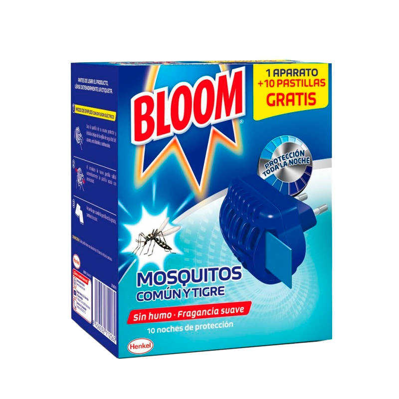 34317 BLOOM ELEC. APARATO+10 PASTILLAS