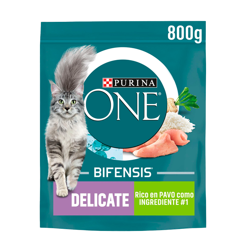 34323 PURINA ONE BIFENSIS DELICATE CAT 800GR