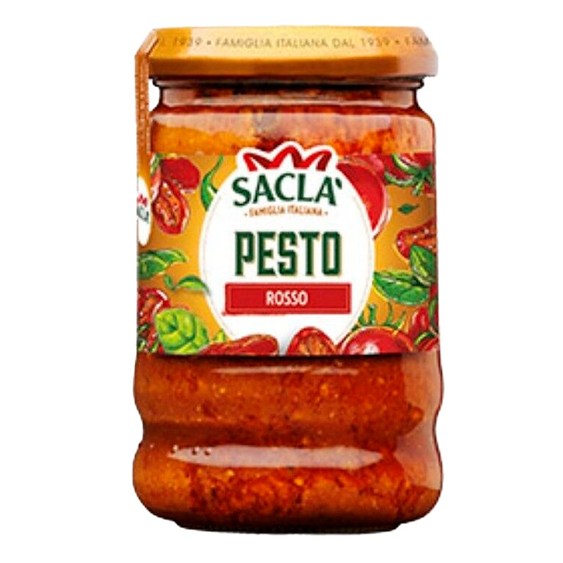 34381 SACLA PESTO ROSSO 190GR