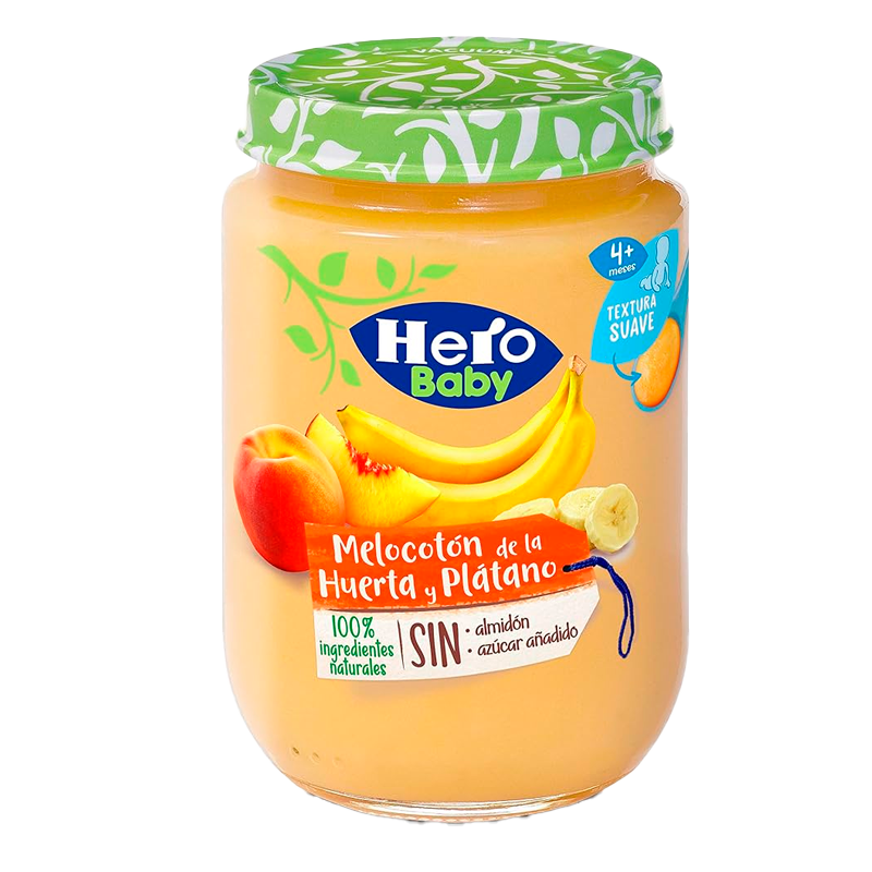 34478 HELD BABY PFIRSICH UND BANANE 190GR