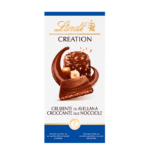 34534 LINDT CREATION CRUJIENTE LECHE AVELLANA 150GR