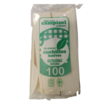 34553 CAMPISOL CUCHILLO PLASTICO 100UND
