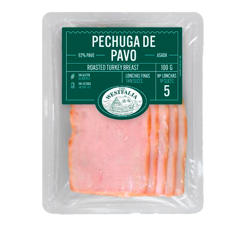 34628 WESTFALIA PECHUGA PAVO ASADA 100GR