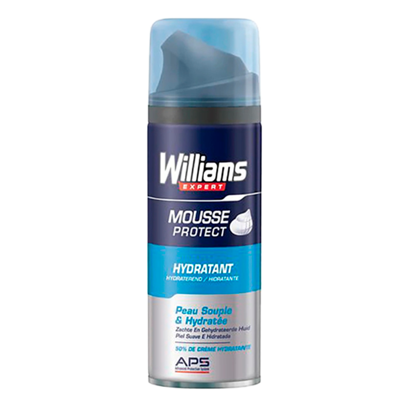34726 WILLIAMS ESPUMA AFEITAR HIDRATANTE 200ML