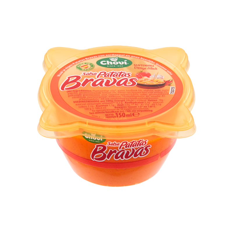 34783 CHOVI SALSA PATATAS BRAVAS 150 GR