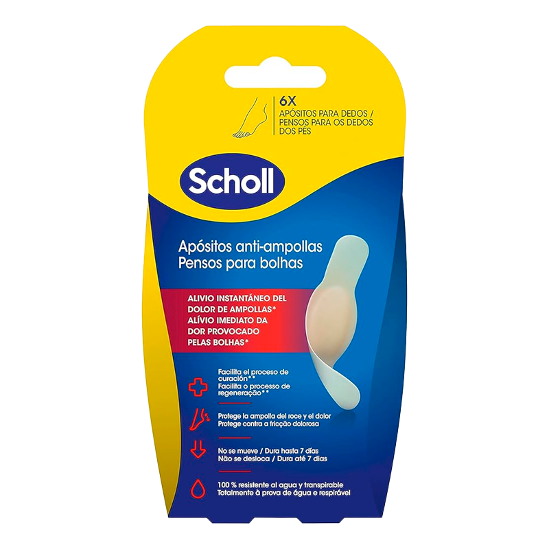34877 SCHOLL BLISTERS BETWEEN TOES