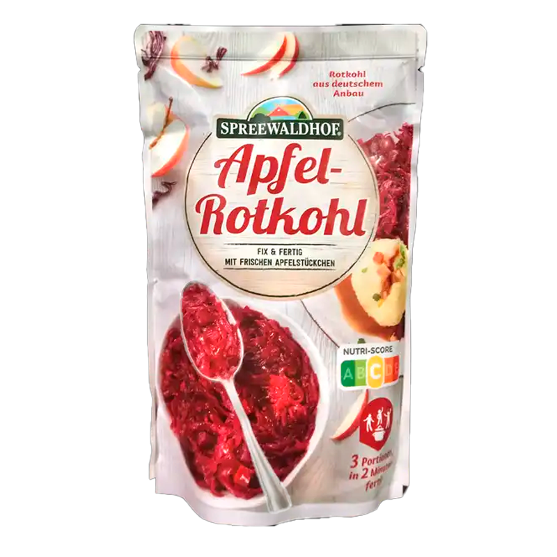 34956 SPREEWALDHOF APFEL ROTKOHL 400GR