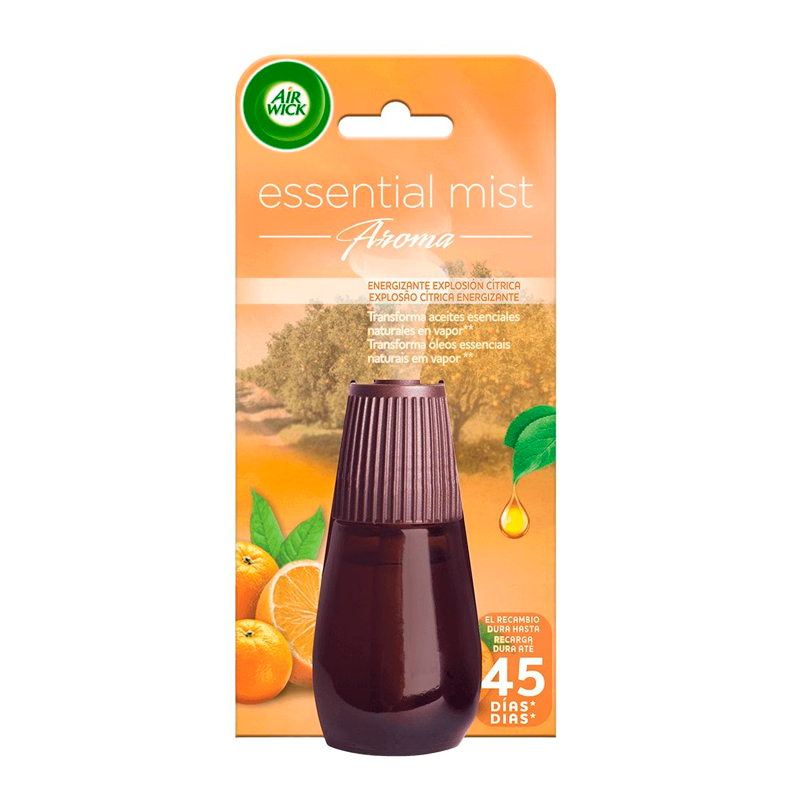 35038 AIRWICK AMB. ESSENTIAL MIST REC. CITRUS