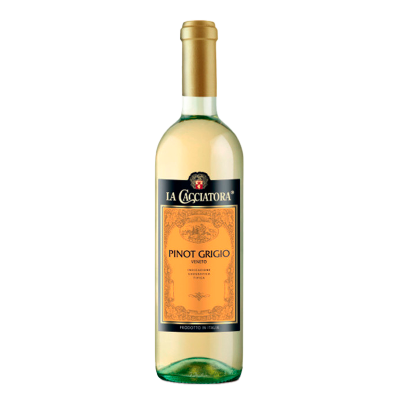 35042 LA CACCIATORA VINO BLANCO PINOT GRIGIO 75CL