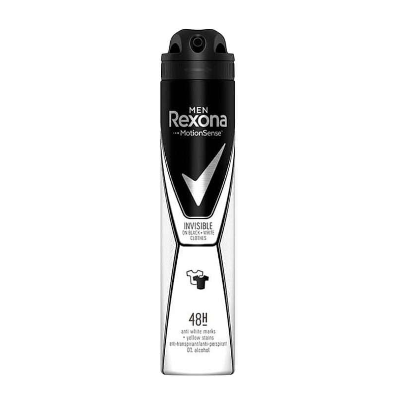 35283 REXONA MEN INVISIBLE BLACK & WHITE SPRAY 200ML