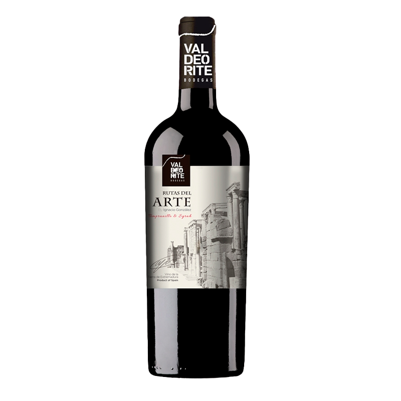 35354 RUTAS DEL ARTE ROTWEIN 75CL