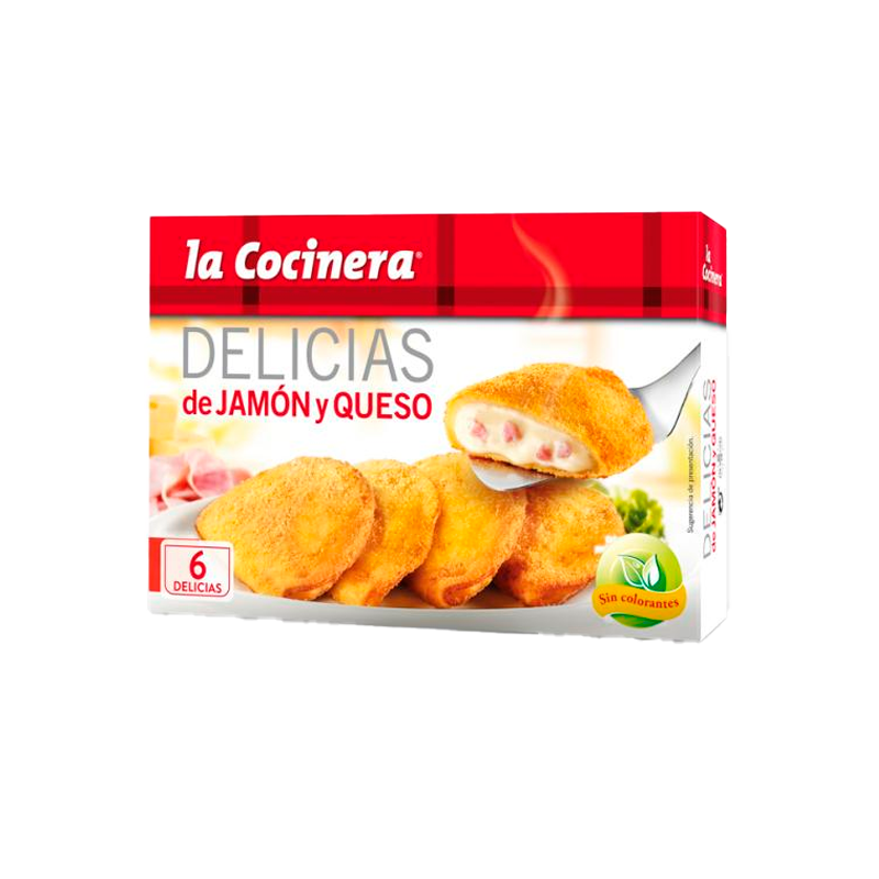 52699 LA COCINERA DELICIAS JAMONQUESO 300GR