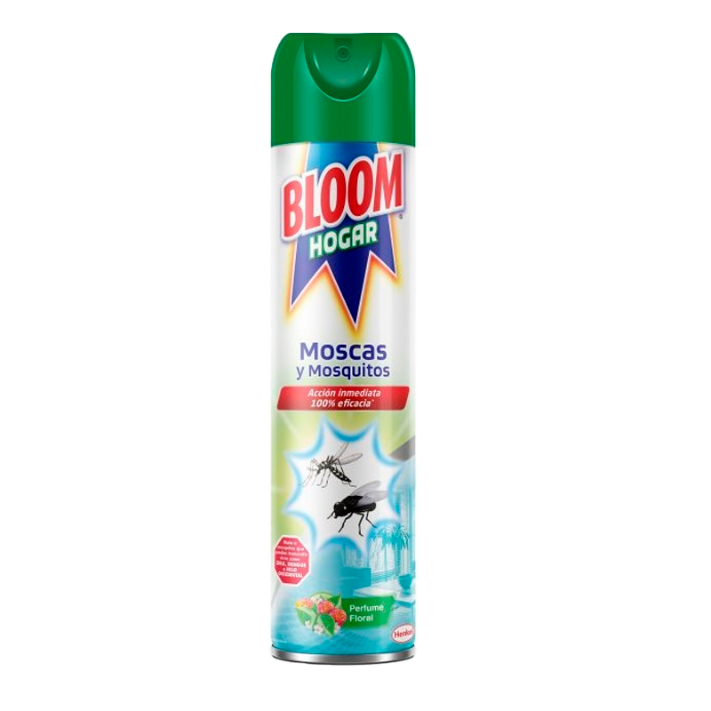 534 BLOOM HOGAR MOSCAS MOSQUITOS 600 ML