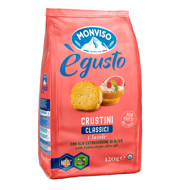 65234 PANMONVISO CRUSTINI MINI BRUSCHETE 120GR