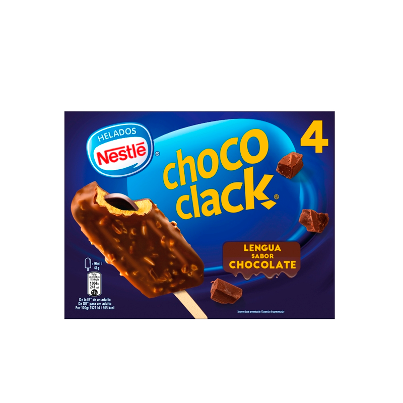 9072 NESTLE NESTLE CHOCOCLACK PK-4