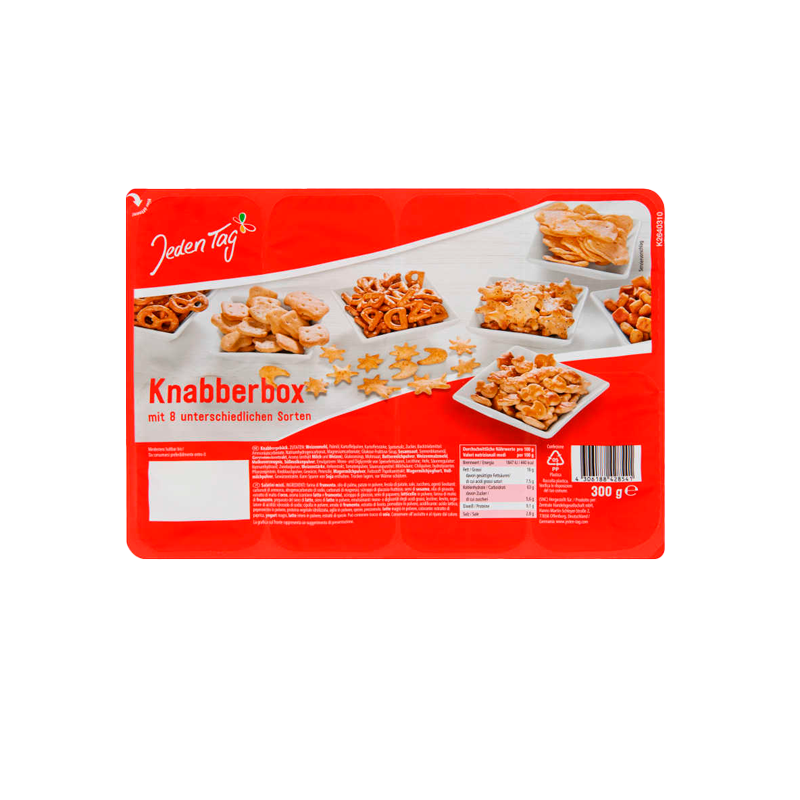 9679 JEDEN TAG KNABBERBOX 300GR