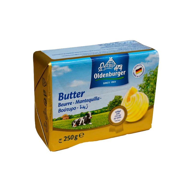 987526 OLDENBURGER MANTEQUILLA 250gr CS
