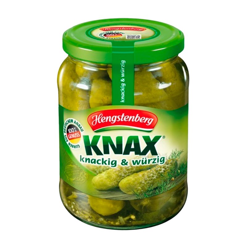 112038 HENGSTENBERG PEPINILLO KNAX 670GR