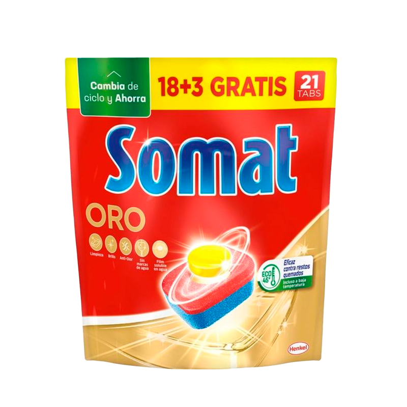 26691 SOMAT TABS DISHWASHER GOLD X 18