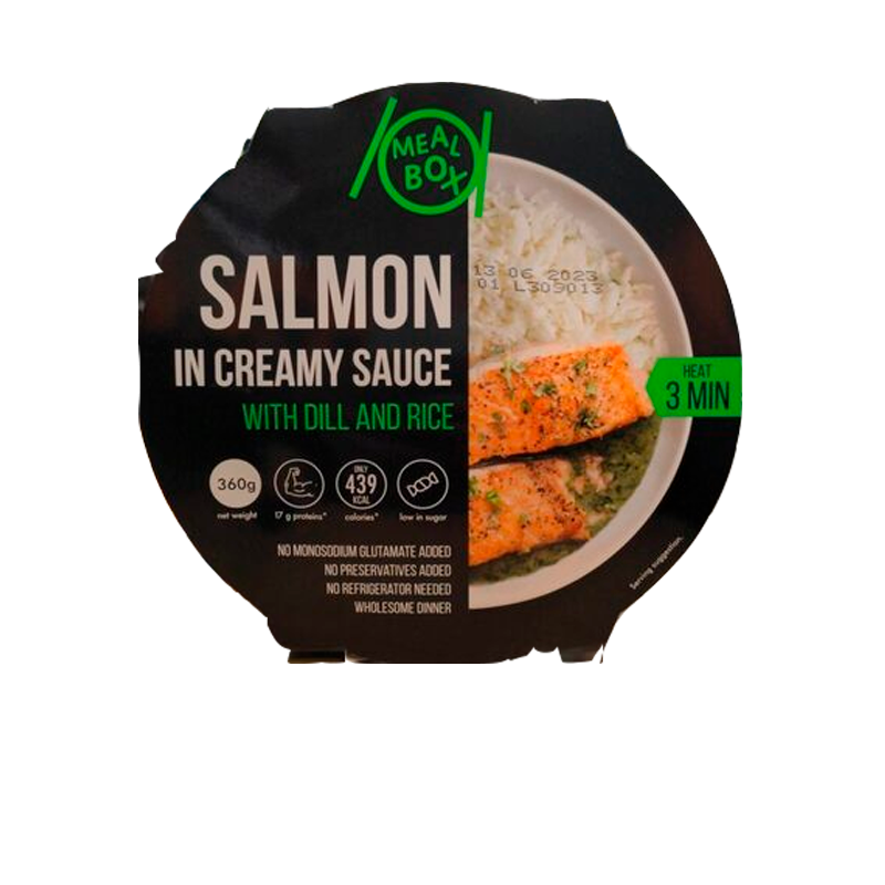 32863 MEAL BOX SAUMON À LA CRÈME 360GR