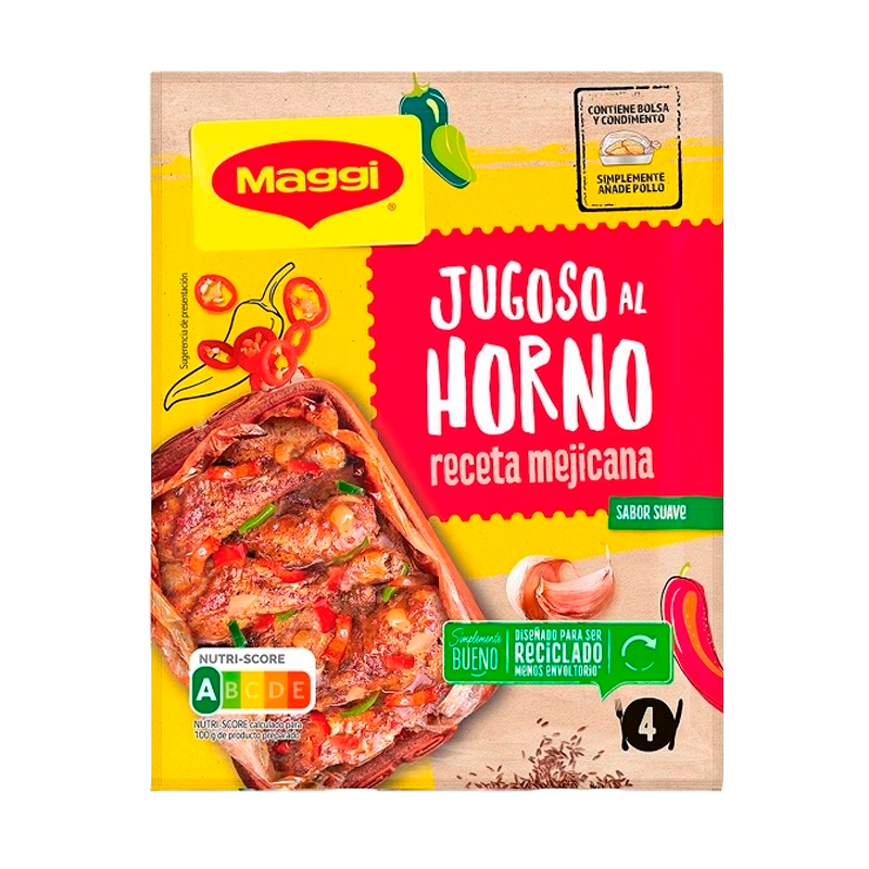 35897 MAGGI JUGOSO HORNO MEJICANA 40GR