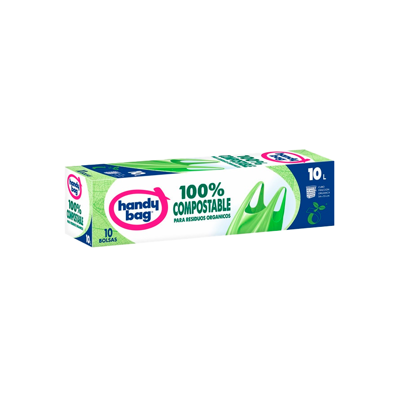 36238 HANDY BAG COMPOSTEERBARE ZAKKEN 10L 10 ST.