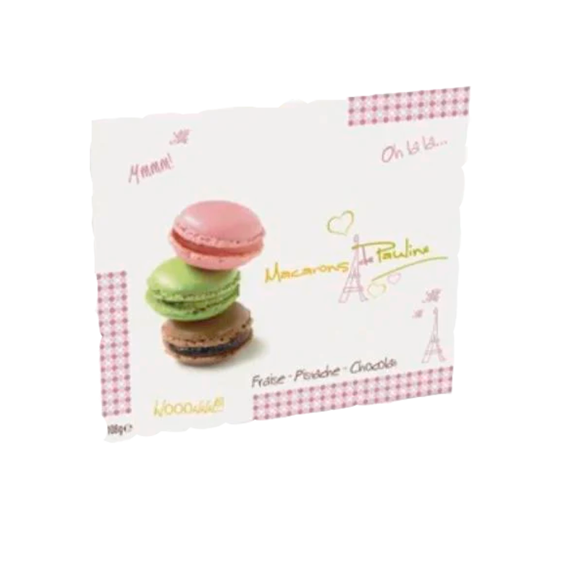 36347 MACARONS DE PAULINE ASSORTMENT 108GR