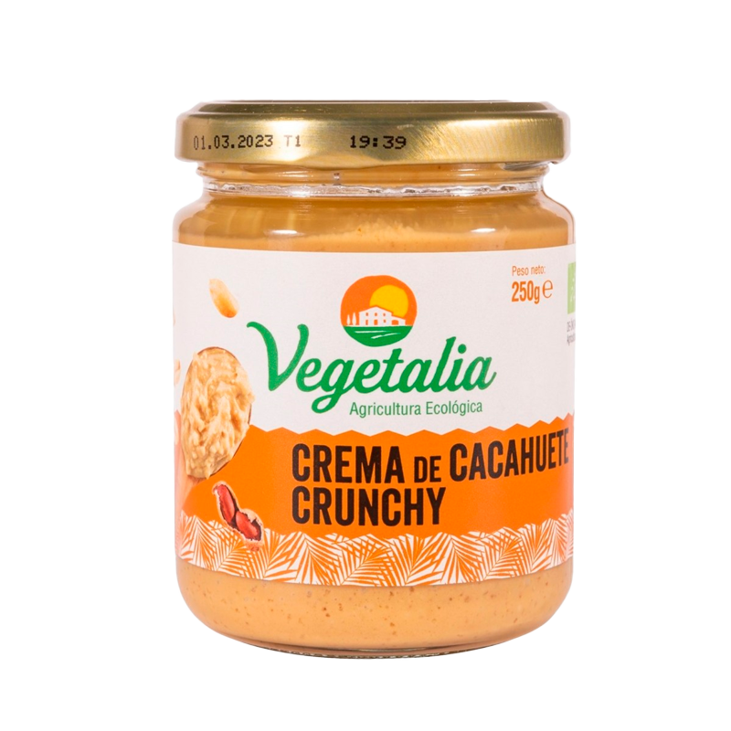 36475 VEGETALIA CREMA DE CACAHUETE BIO 250GR