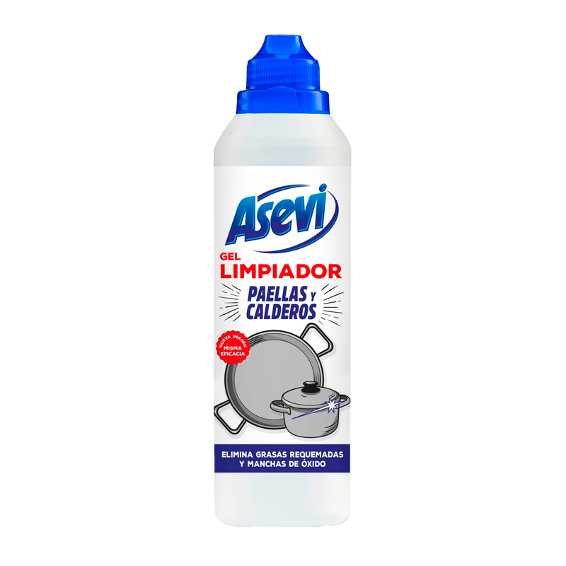 555629 ASEVI LIMPIADOR PAELLEROS Y CALDEROS 450ML
