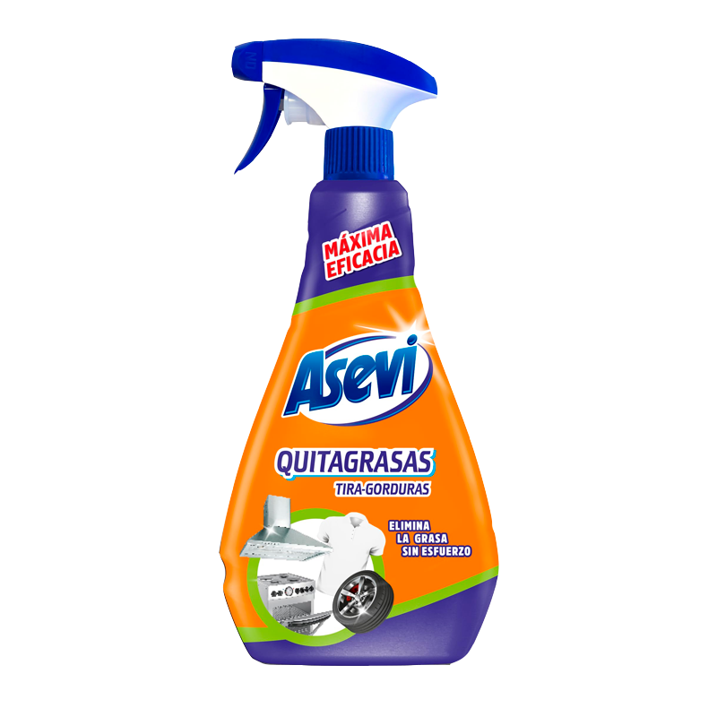 6000067 ASEVI QUITAGRASAS PULVERIZADOR 750ML