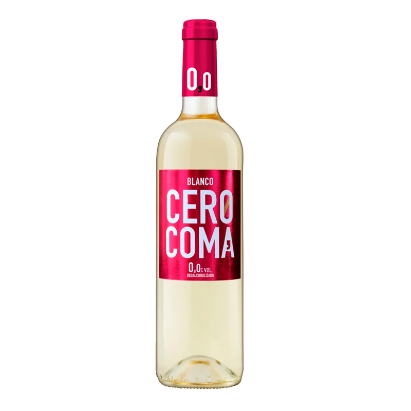 36330 CERO COMA VINO BLANCO SIN ALCOHOL 75CL