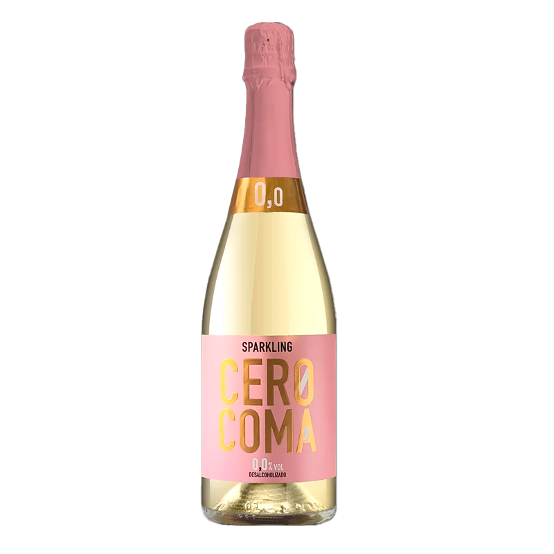 36332 CERO COMA VINO BLANCO ESPUMOSO SIN ALCOHOL 75CL