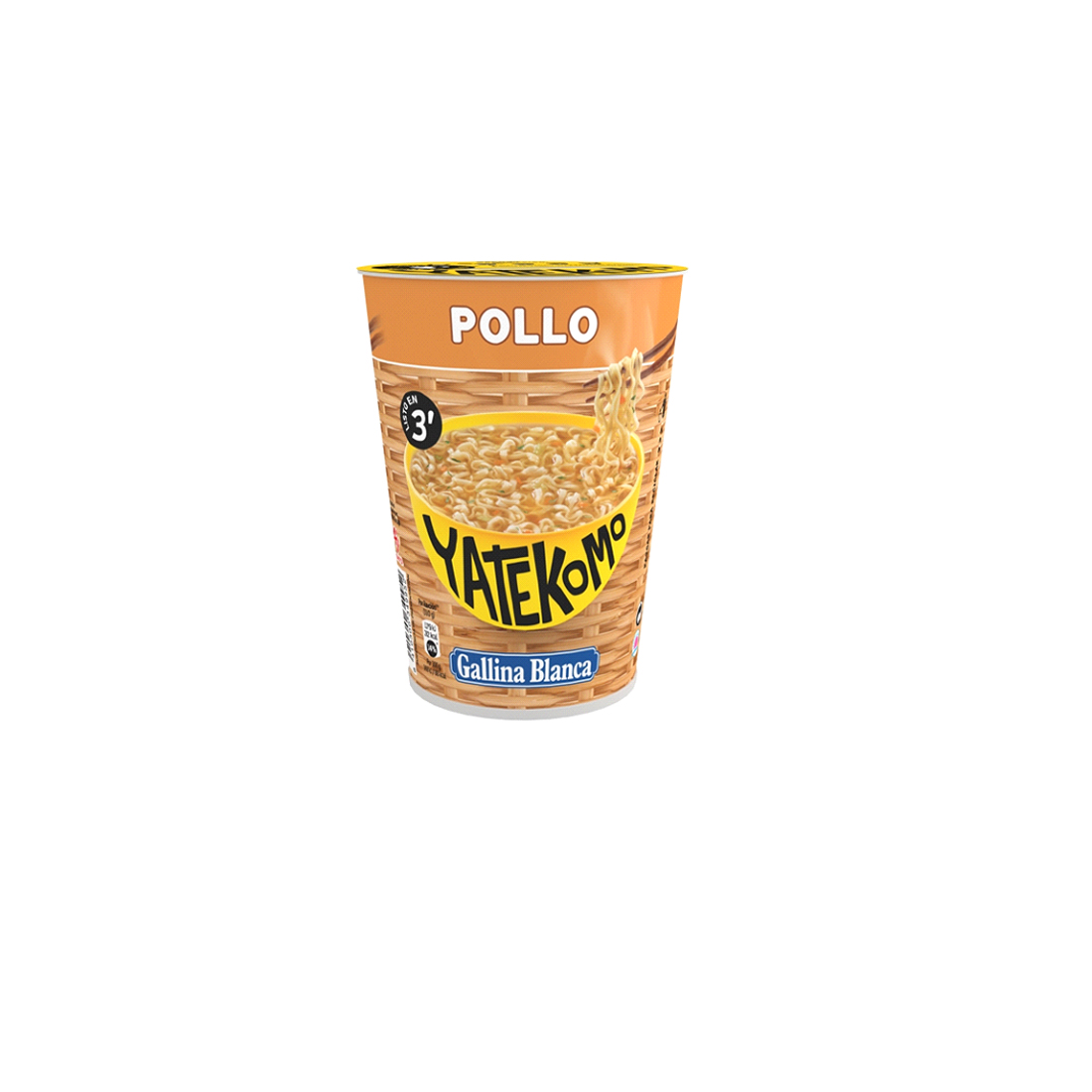 G.BLANCA YATEKOMO FIDEO OR.POLLO 60GR.