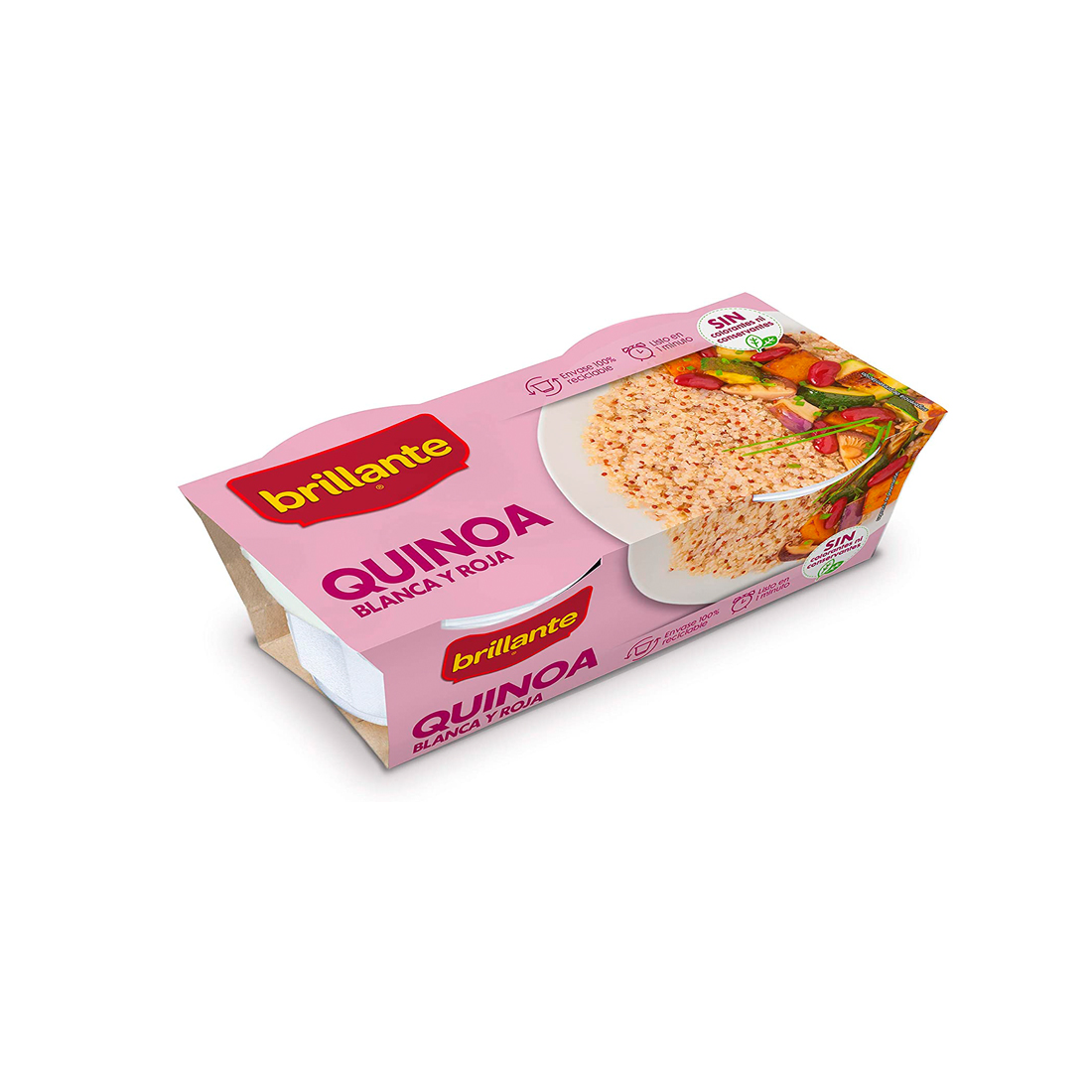 BRILLANTE QUINOA BLANCA Y ROJA 2X125GR