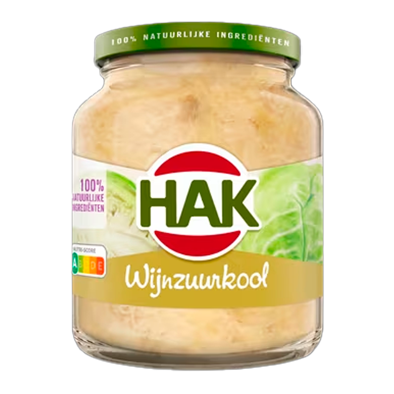 2972 HAK WIJNZUURKOOL CHOUCROUTE 340GR