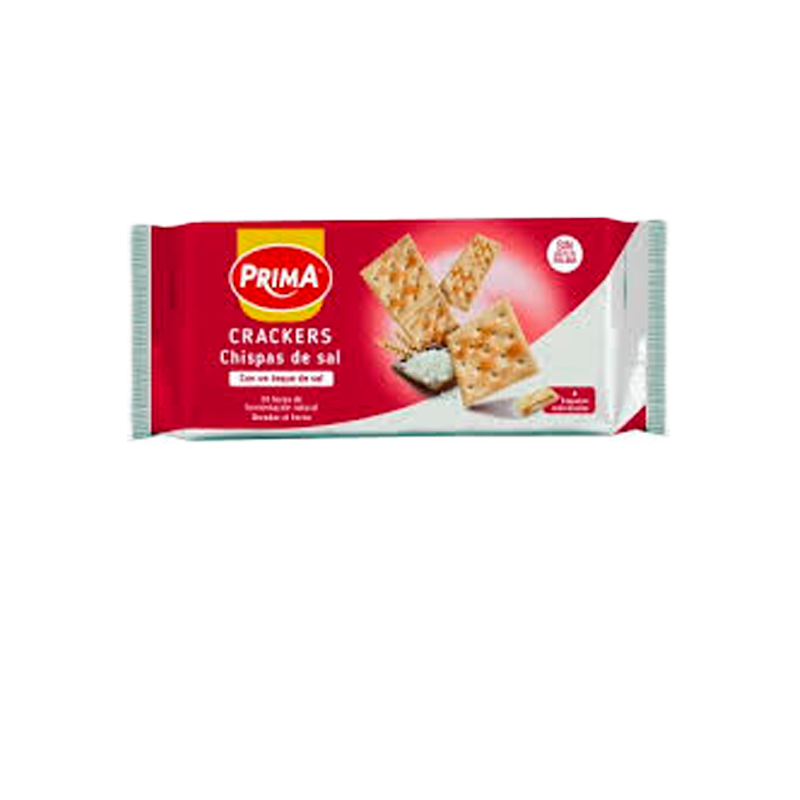 36805 PRIMA CRACKERS SEL SAUPOUDRÉ 250 GR