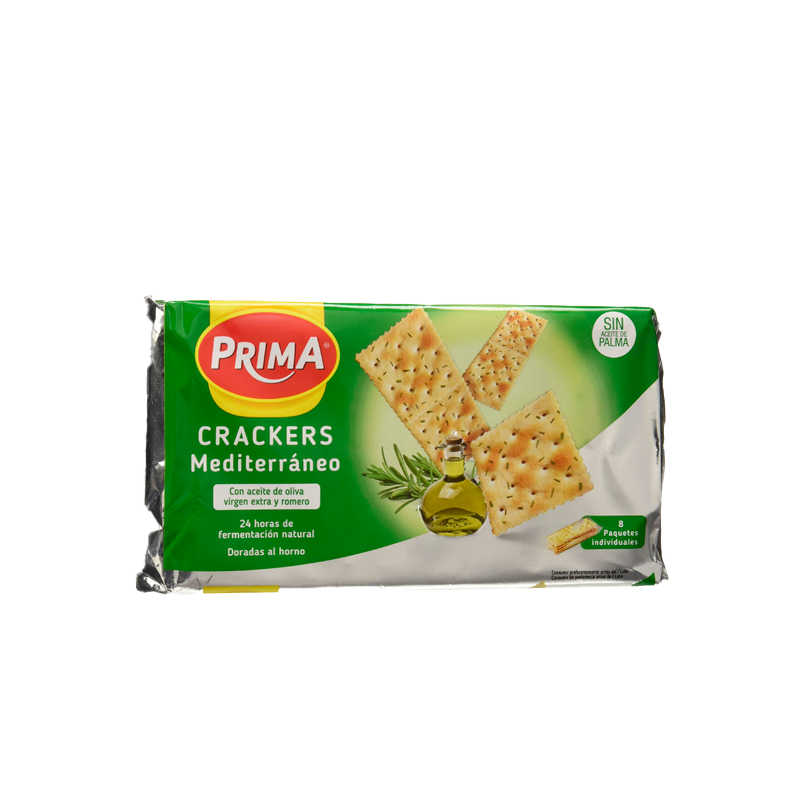 36807 PRIMA CRACKERS MEDITERRANEO 250 GR