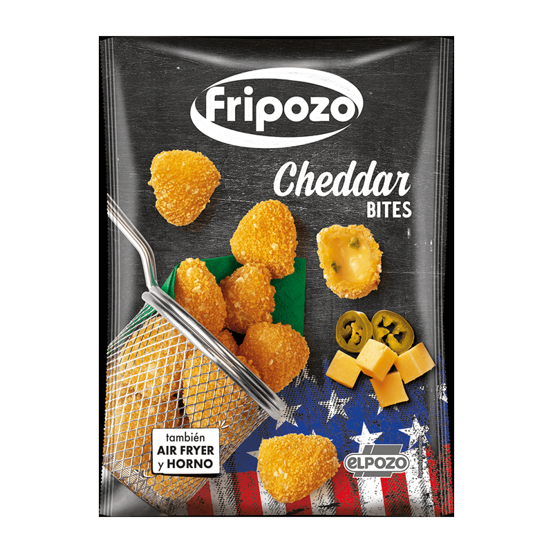 36815 FRIPOZO CHEDDAR BITES 250GR