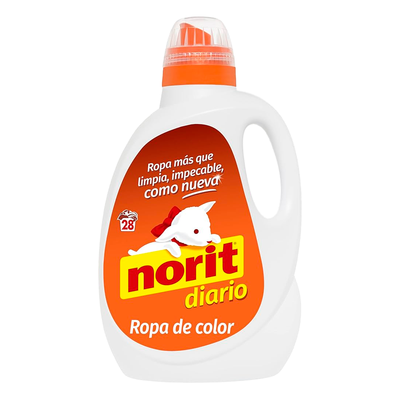 3981 NORIT DETERGENTE ROPA COLOR 28 LAVADOS