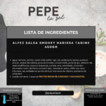 36869 ALFEZ SALSA SMOKEY HARISSA TAGINE 450GR