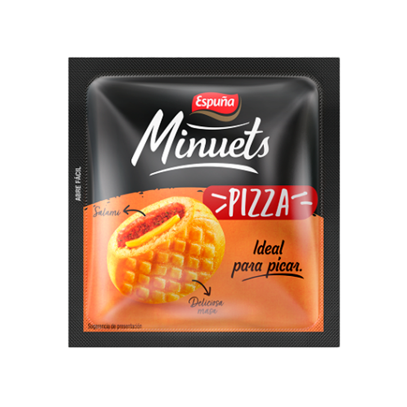 37012 ESPUÑA MINUETS PIZZA CALZONE 75GR