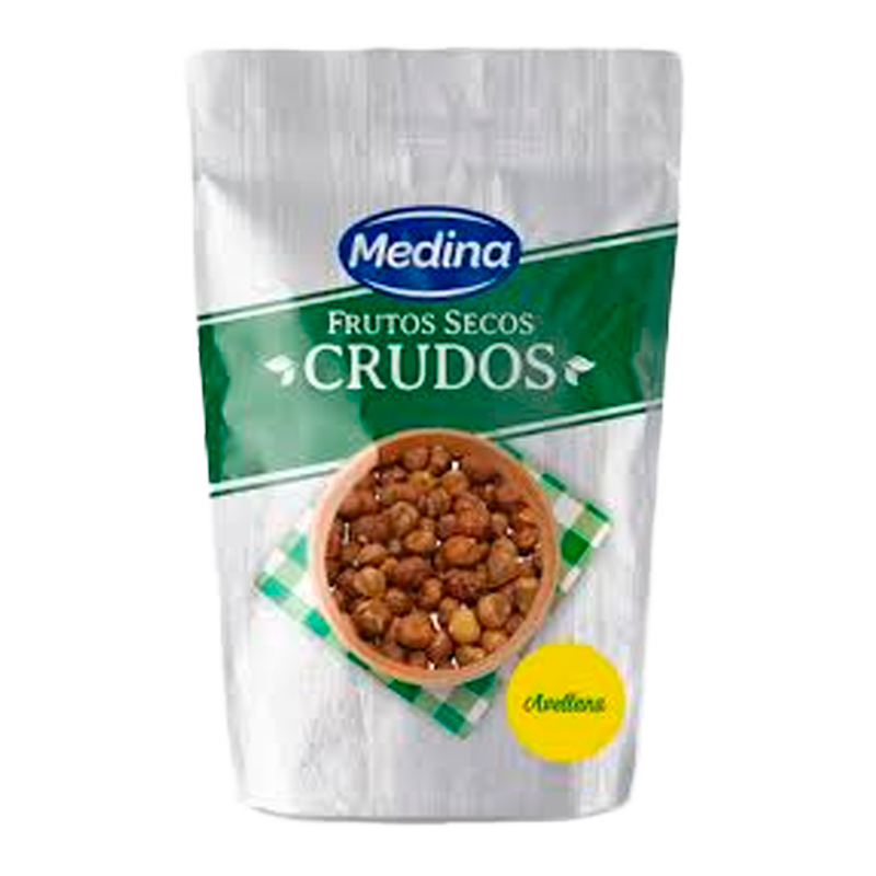 37108 MEDINA RAUWE HAZELNOTEN MET SCHIL 100GR