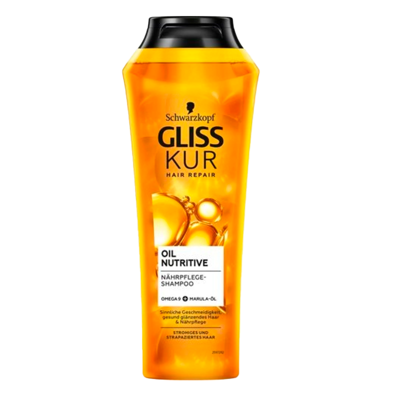 37132 SCHWARZKOPF GLISS OIL SHAMPOOING NUTRITIF 250ML
