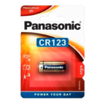 37020 PANASONIC CR123 LITIO 3V 1UNID