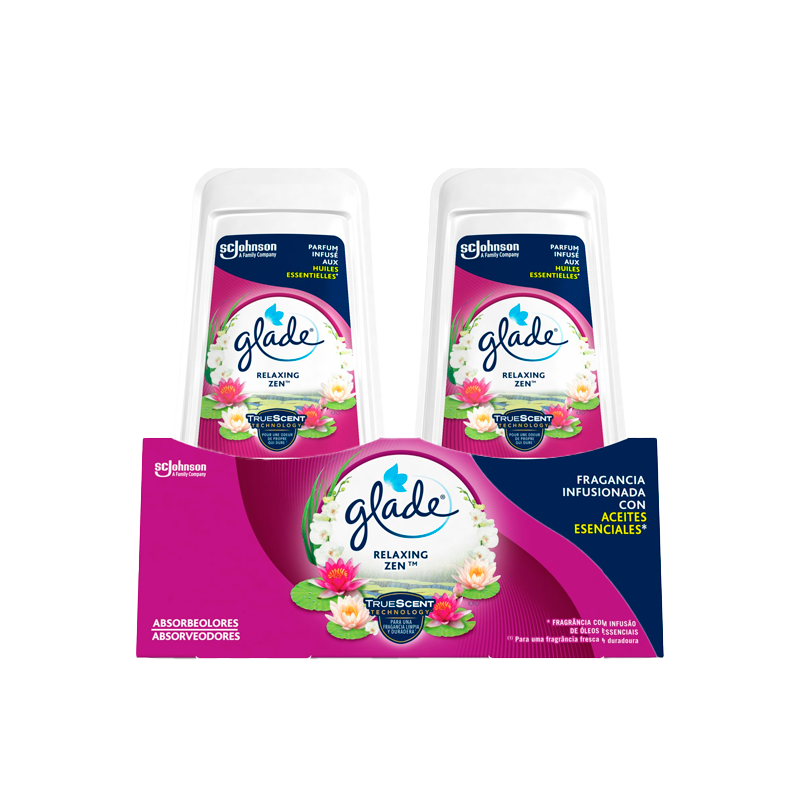 37181 GLADE LUCHTVERFRISSER GEL ZEN ABS DUPLO