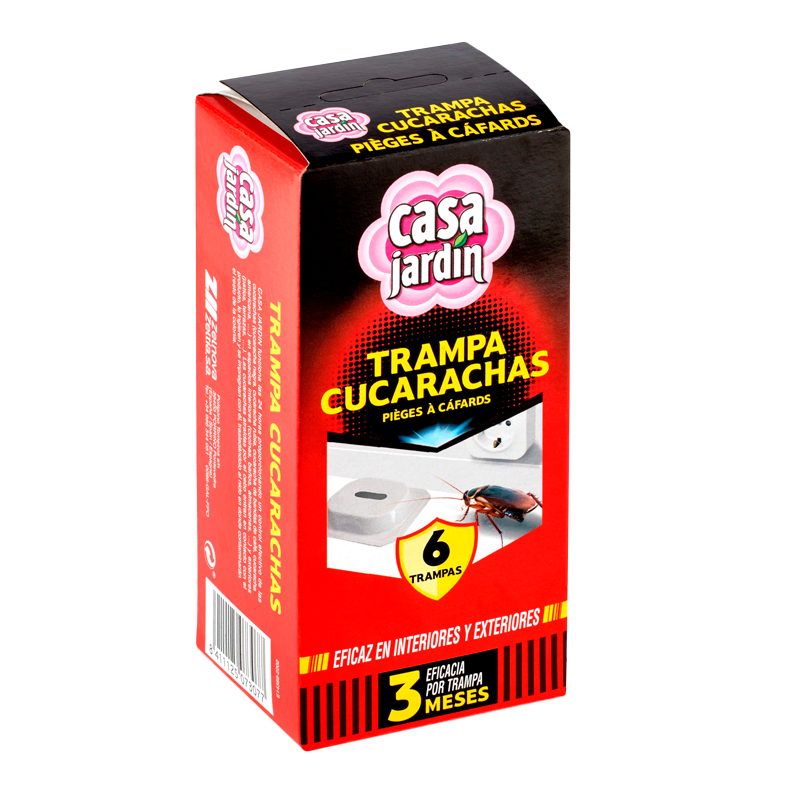 37186 CASA JARDIN TRAMPA CUCARACHAS 6UND